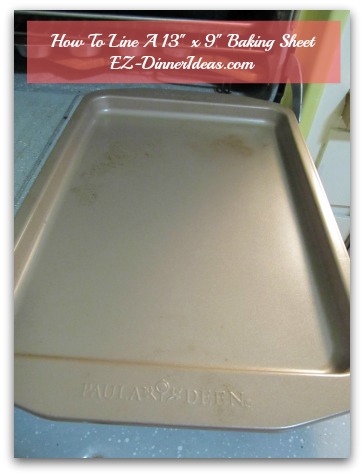 Baking Hack: How and Why to Line a Baking Pan with Foil