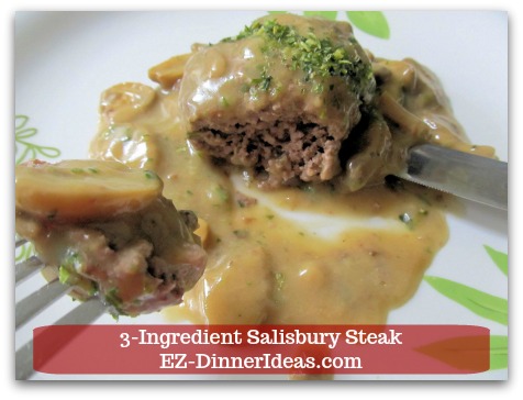 Ground Beef Mushroom Recipe | 3-Ingredient Salisbury Steak - ENJOY! Ground Beef Mushroom Recipe | 3-Ingredient Salisbury Steak - ENJOY!