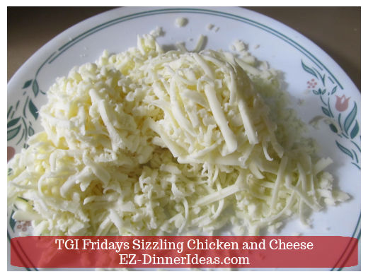 Shredded mozzarella cheese