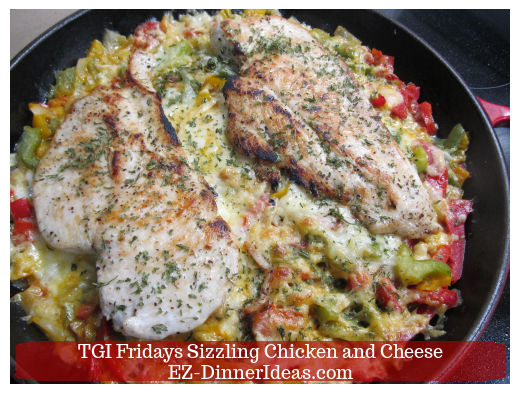 Baked chicken and cheese