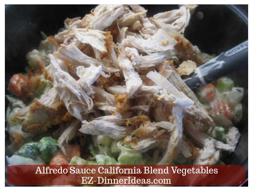 Stir in leftover meat (optional) Stir in leftover meat (optional)