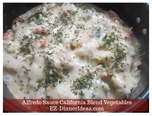 Garnish the dish after cheese melted Garnish the dish after cheese melted