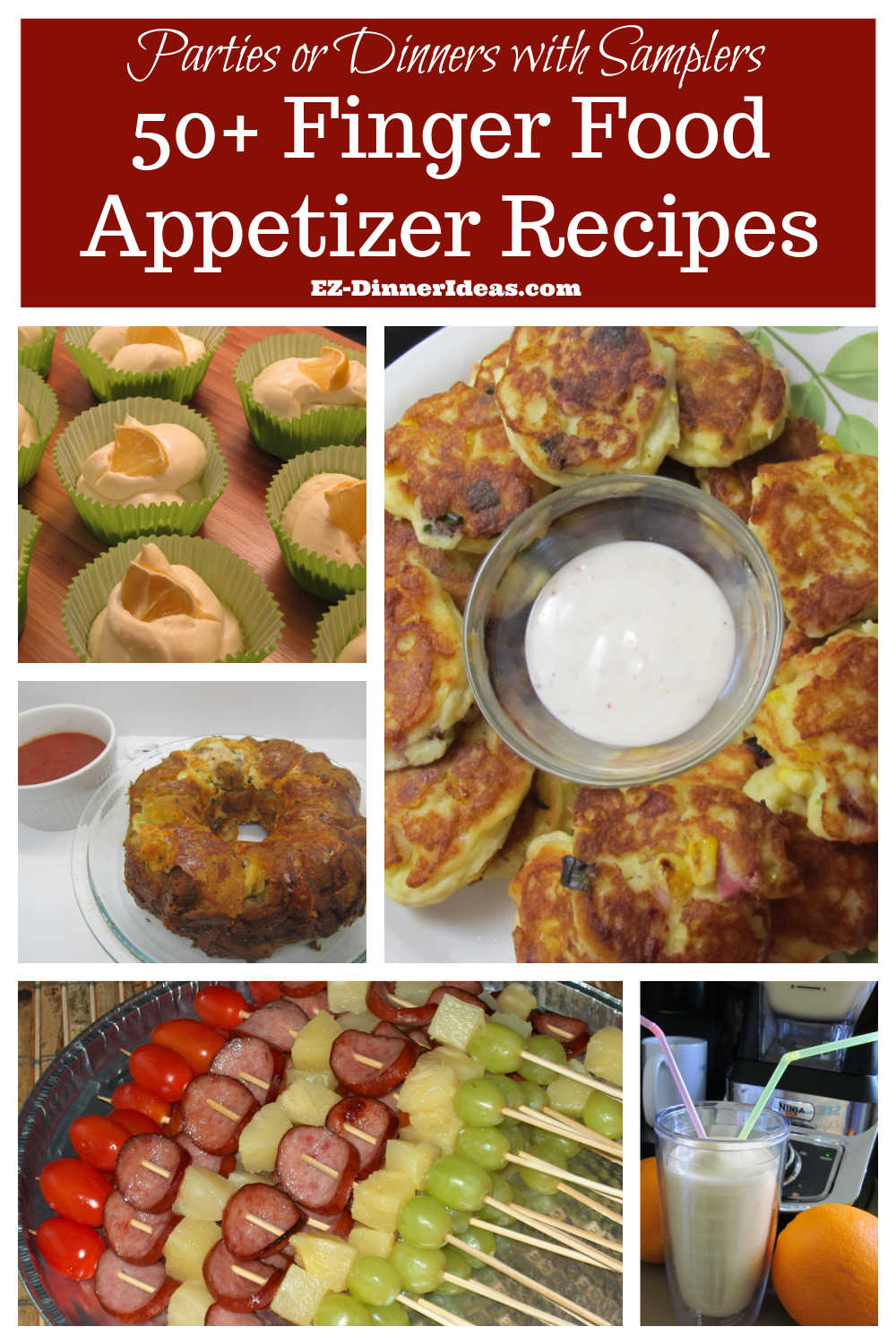 50+ Finger Food Appetizer Recipes to Host An Impressive Party