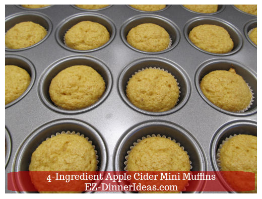 Muffins out of the oven Muffins out of the oven