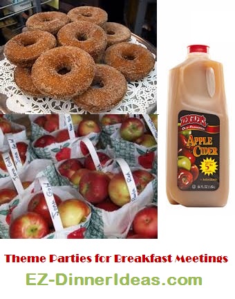 Apple Theme Parties for Breakfast Meeting Apple Theme Parties for Breakfast Meeting