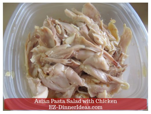 Shredded chicken Shredded chicken