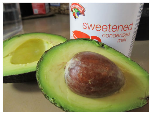 Avocado with Sweetened Condensed Milk Avocado with Sweetened Condensed Milk