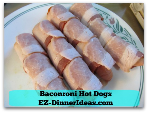 Baconroni Hot Dogs - Ready to rock 'n roll