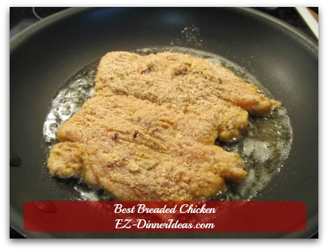 Best Breaded Chicken - Cook chicken in a preheated skillet with high cooking temperature oil Best Breaded Chicken - Cook chicken in a preheated skillet with high cooking temperature oil
