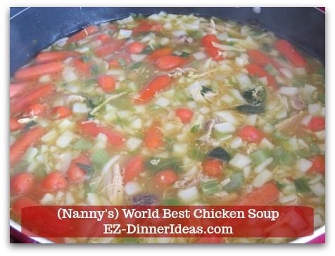 World Best Chicken Soup - Add turmeric, salt and pepper to taste.