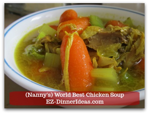 World Best Chicken Soup - ENJOY this bowl of 100% natural wonder and love.
