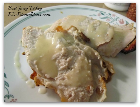 Gravy is always the complement of the turkey to make the flavor pop, not used it for putting the moisture back to the meat