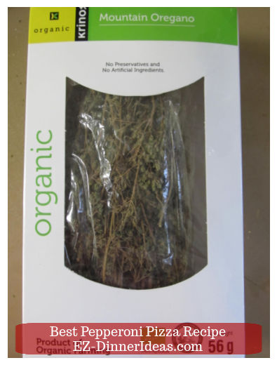 Dry oregano in bunches