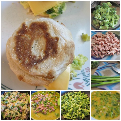 A breakfast idea loaded with fiber, savory taste and filling is a great way to start a day.  They are great for meal on the go, too.