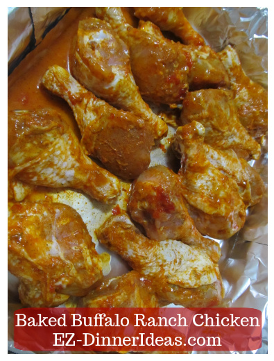 Spicy Chicken Recipe | Baked Buffalo Ranch Chicken - Bake in oven until cooked through and crispy on the outside