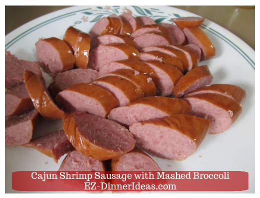 Cut kielbasa sausage into 1/2" slices. Cut kielbasa sausage into 1/2" slices.