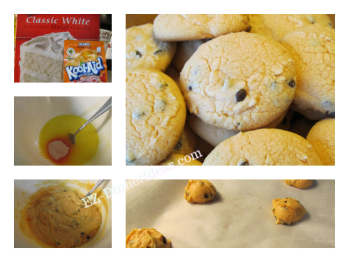Cake Mix Orange Chocolate Chip Cookies Recipe Cake Mix Orange Chocolate Chip Cookies Recipe