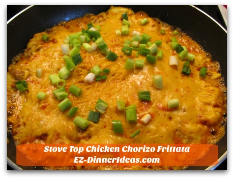 Stove Top Chicken Chorizo Frittata - Are you ready to make this delicious meal? Stove Top Chicken Chorizo Frittata - Are you ready to make this delicious meal?
