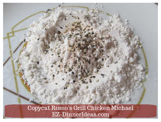 Flour mixture for dredging Flour mixture for dredging