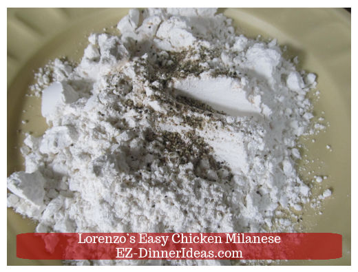 Seasoned flour Seasoned flour