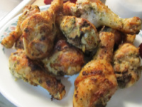 Chicken Recipes - Garlic Parmesan Drumsticks