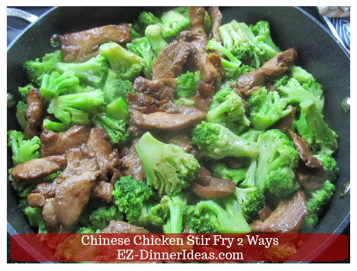 Broccoli and chicken thighs Broccoli and chicken thighs