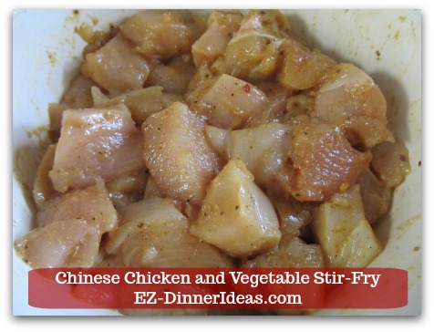 Chicken Stir-Fry Recipe | Chinese Chicken and Vegetable Stir-Fry - Toss to coat.