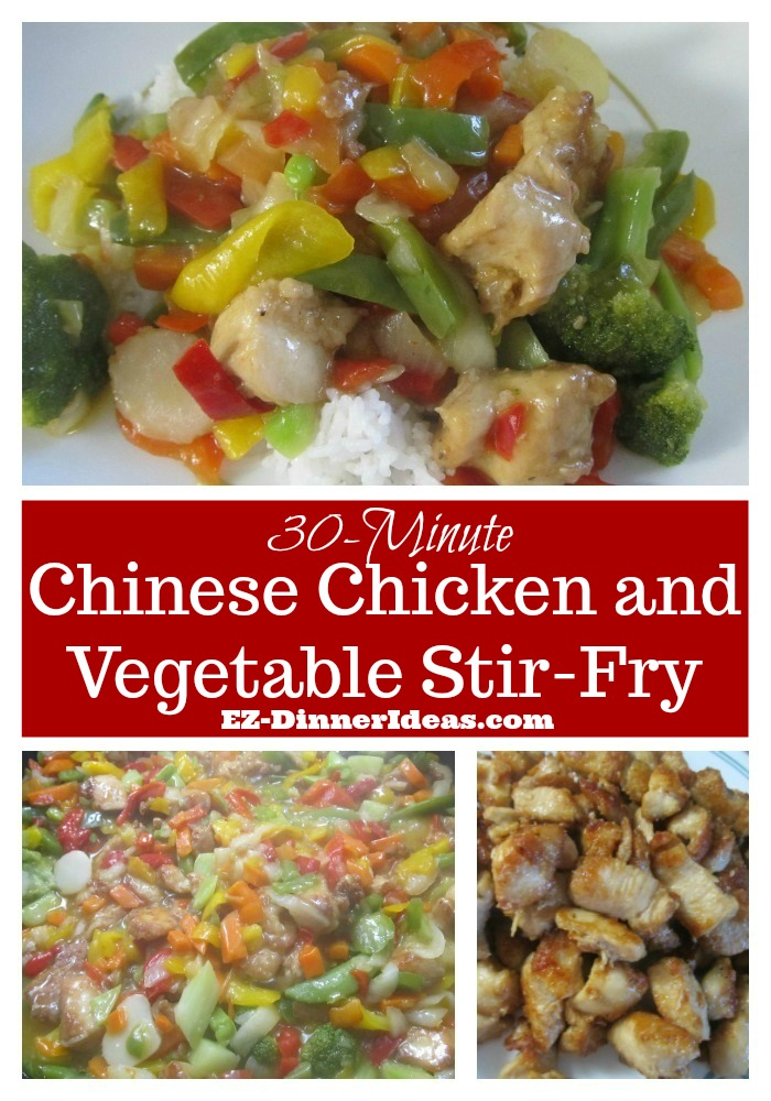 Chicken Stir-Fry Recipe | Chinese Chicken and Vegetable Stir-Fry