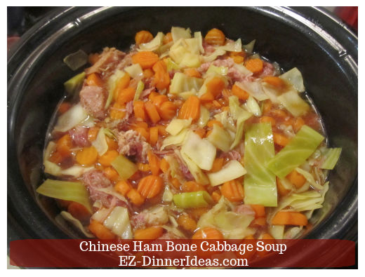 Season soup with seasoning