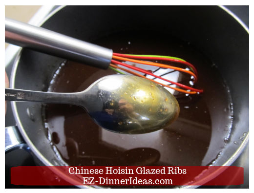 Sauce to coat a spoon