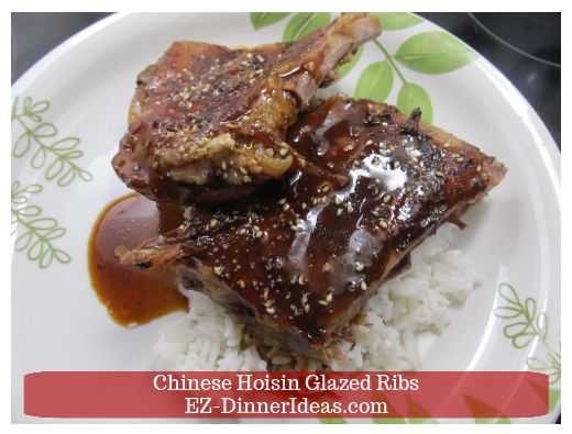 Or serving ribs with rice