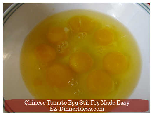 8 eggs to be beaten 8 eggs to be beaten
