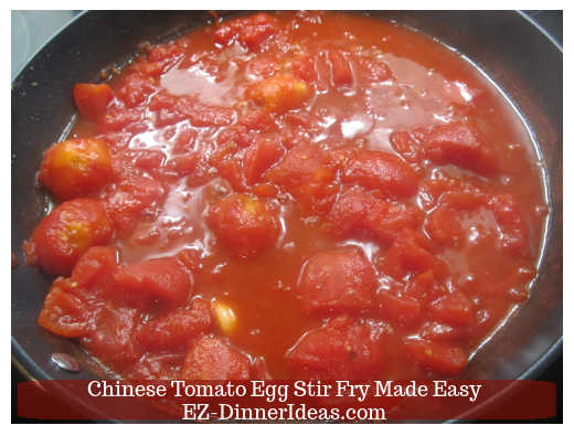 Canned tomatoes and juice staying about the same volume when it is cooked Canned tomatoes and juice staying about the same volume when it is cooked
