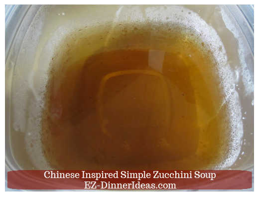 Soaking water of dry Shiitake mushrooms