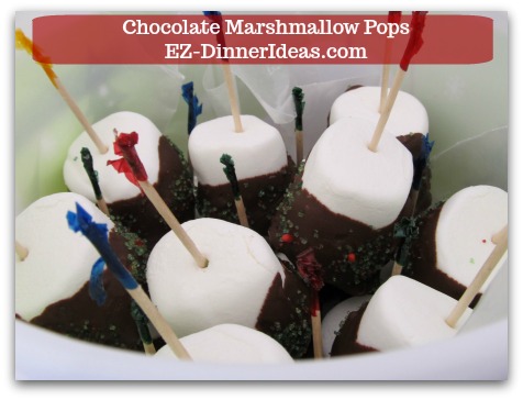 Chocolate Marshmallow Recipe | Chocolate Marshmallow Pops - From toddlers to the elderly, everybody enjoys these cuties so much that you will be surprised that it is gone in no time.