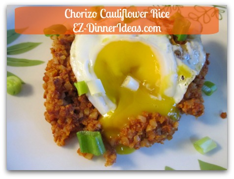 Chorizo Cauliflower Rice