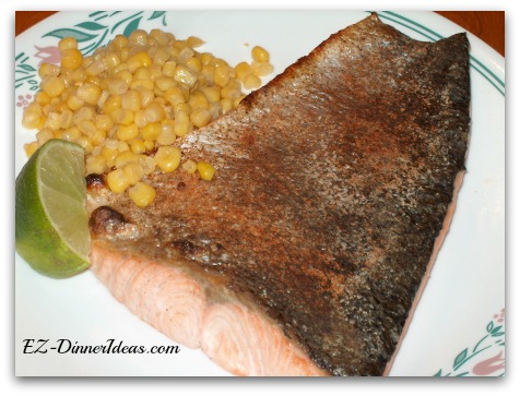 Citrus Spicy Baked Salmon