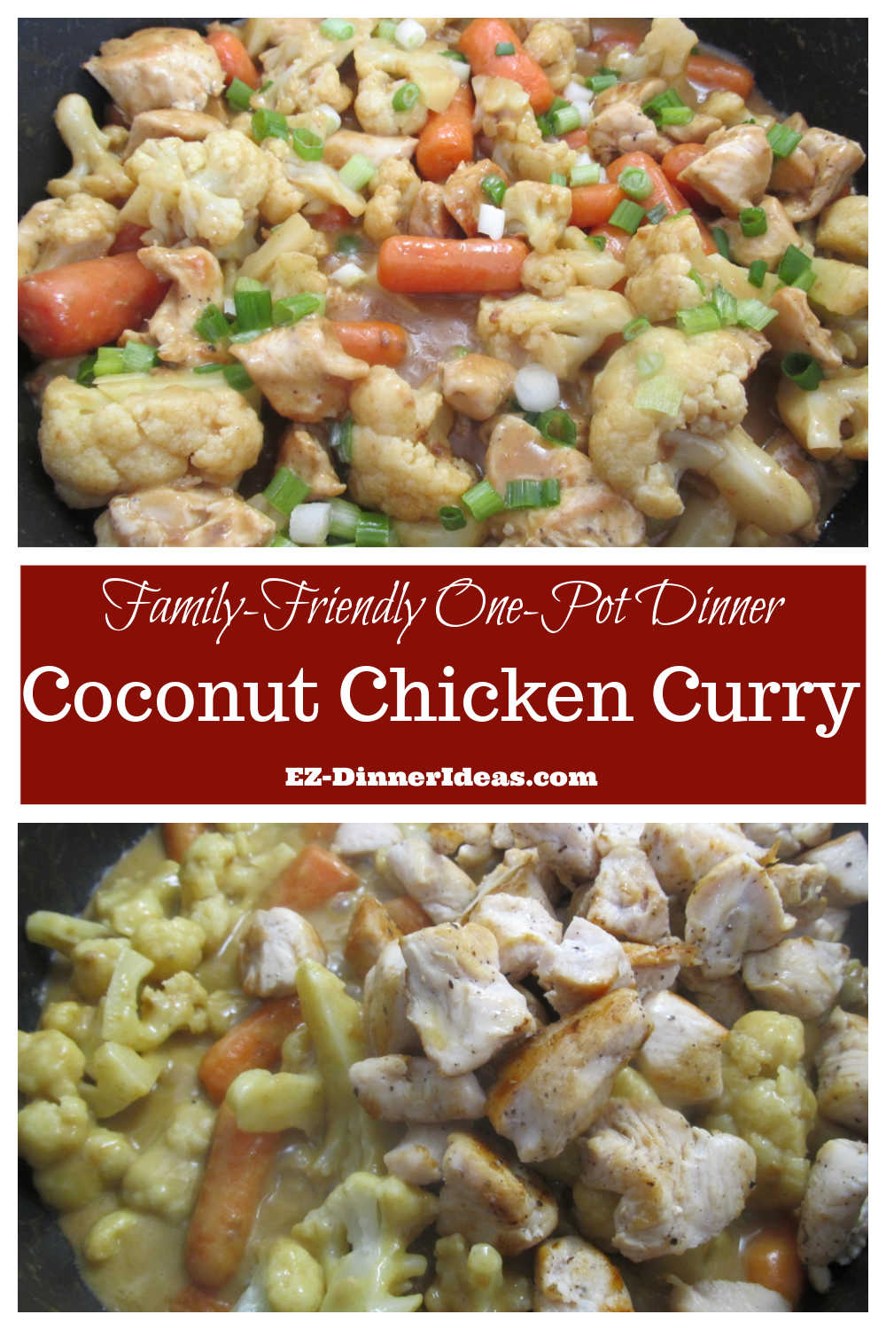 One-Pot Low-Carb Coconut Chicken Curry Recipe