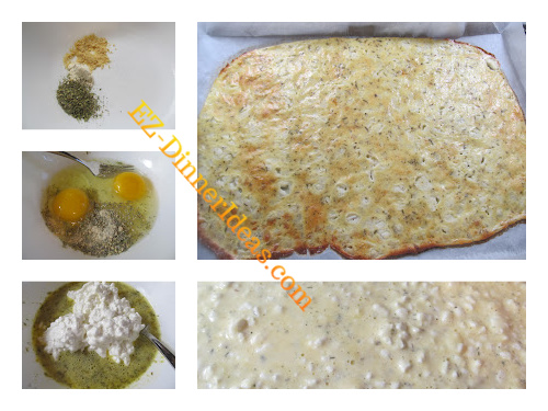 Original recipe, but no blender used