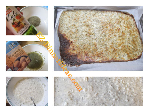 Cottage cheese flatbread using egg white