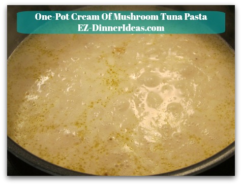 One Pot Tuna Pasta Recipe - Add extra virgin olive oil, salt and pepper One Pot Tuna Pasta Recipe - Add extra virgin olive oil, salt and pepper