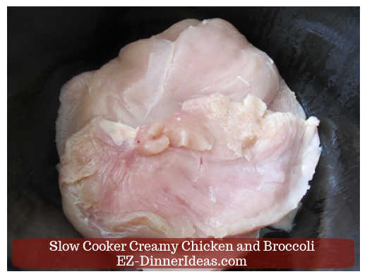 Boneless, skinless chicken breasts in slow cooker Boneless, skinless chicken breasts in slow cooker