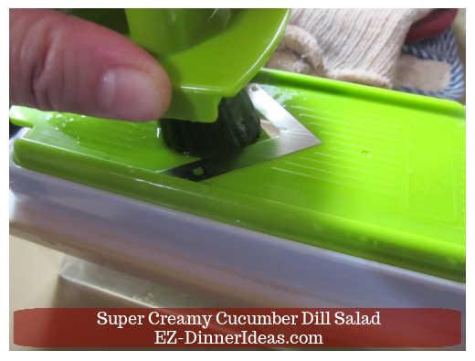 Using hand holder to slice the rest Using hand holder to slice the rest