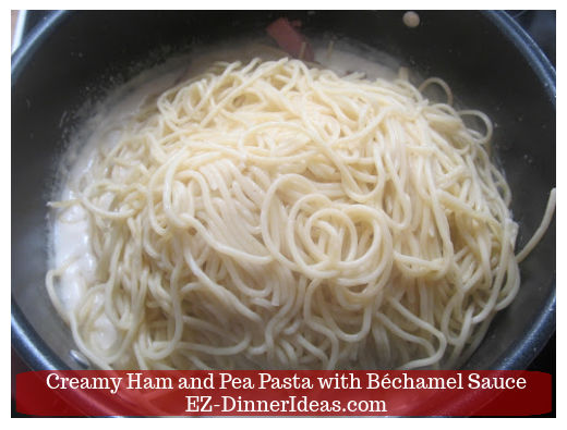 Pasta in the sauce Pasta in the sauce