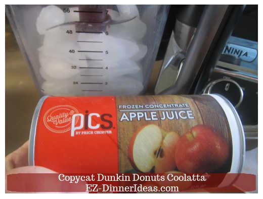 Frozen fruit concentrate