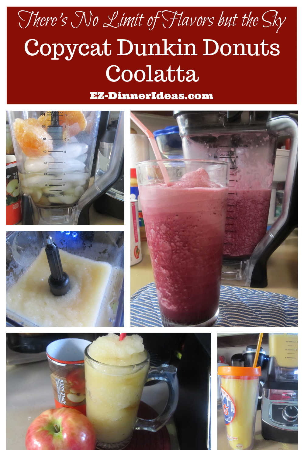 Slush Recipe | Copycat Dunkin Donuts Coolatta