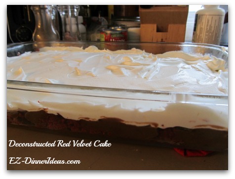 Deconstructed Red Velvet Cake Deconstructed Red Velvet Cake