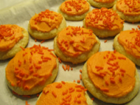 Dessert Recipes - Orange Creamsicle Cookies