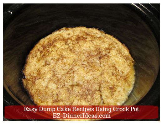 Apple dump cake