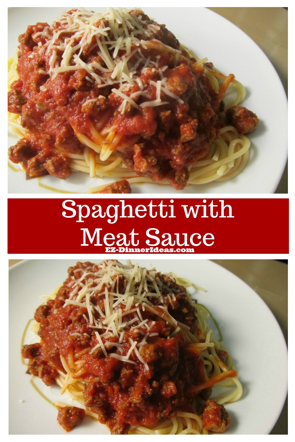 Family Pasta Recipe | Spaghetti with Meat Sauce